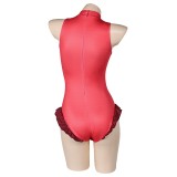 Hazbin Hotel Charlie Morningstar Red One Piece Swimsuit Suit Original Design Cosplay Costume Halloween Carnival Outfit