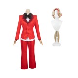 Hazbin Hotel Charlie Morningstar Suit Cosplay Costume Halloween Carnival Outfit