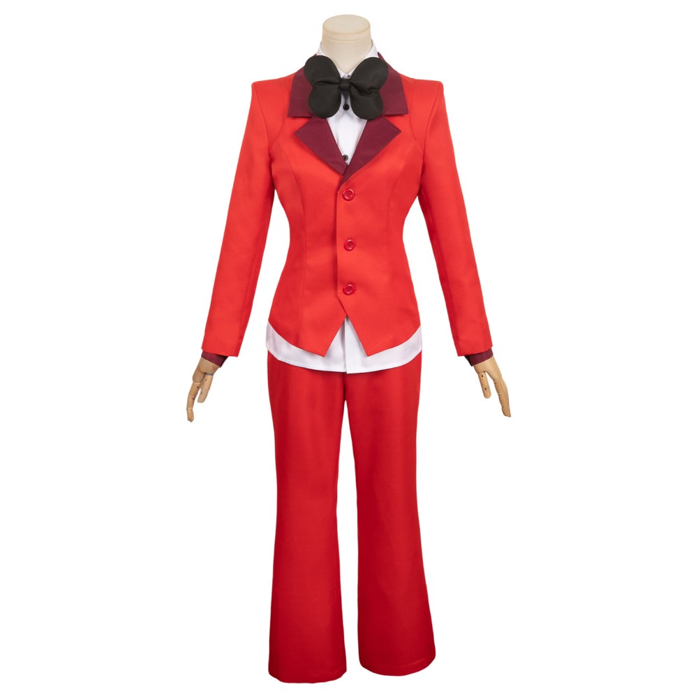 Hazbin Hotel Charlie Morningstar Suit Cosplay Costume Halloween Carnival Outfit