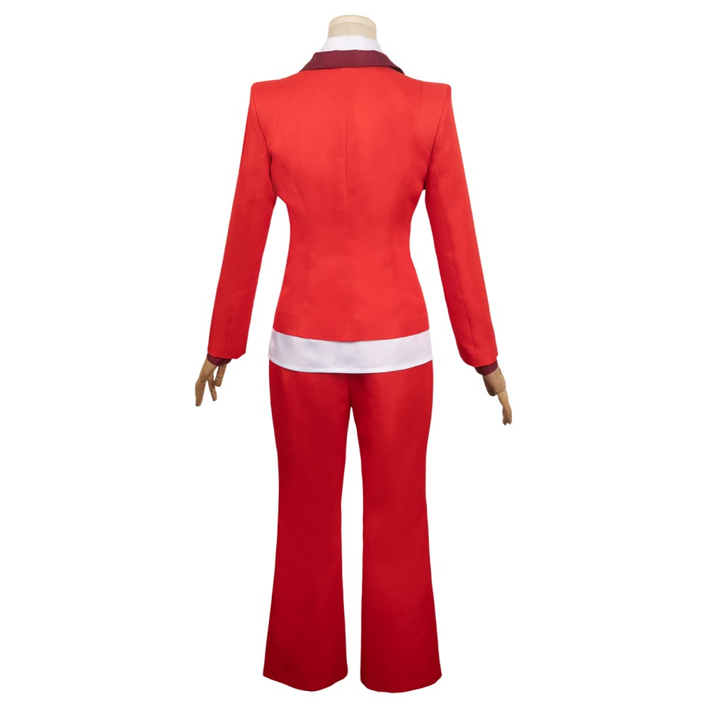 Hazbin Hotel Charlie Morningstar Suit Cosplay Costume Halloween Carnival Outfit