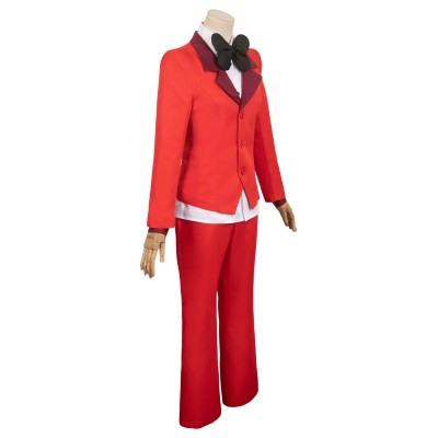 Hazbin Hotel Charlie Morningstar Suit Cosplay Costume Halloween Carnival Outfit