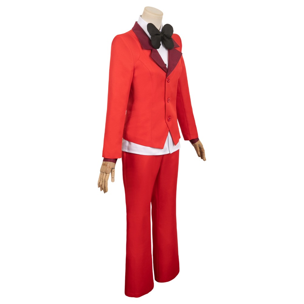 Hazbin Hotel Charlie Morningstar Suit Cosplay Costume Halloween Carnival Outfit
