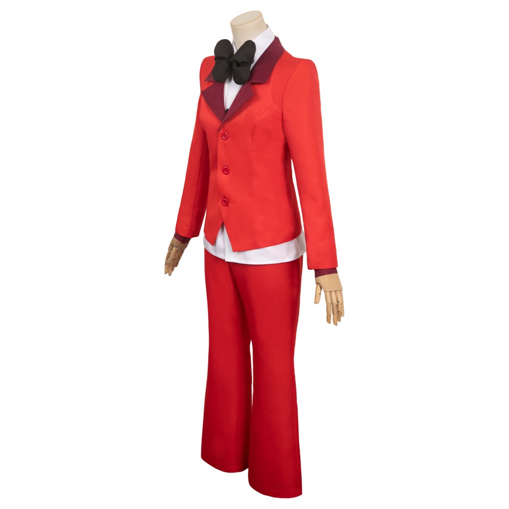 Hazbin Hotel Charlie Morningstar Suit Cosplay Costume Halloween Carnival Outfit
