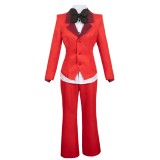 Hazbin Hotel Charlie Morningstar Suit Cosplay Costume Halloween Carnival Outfit