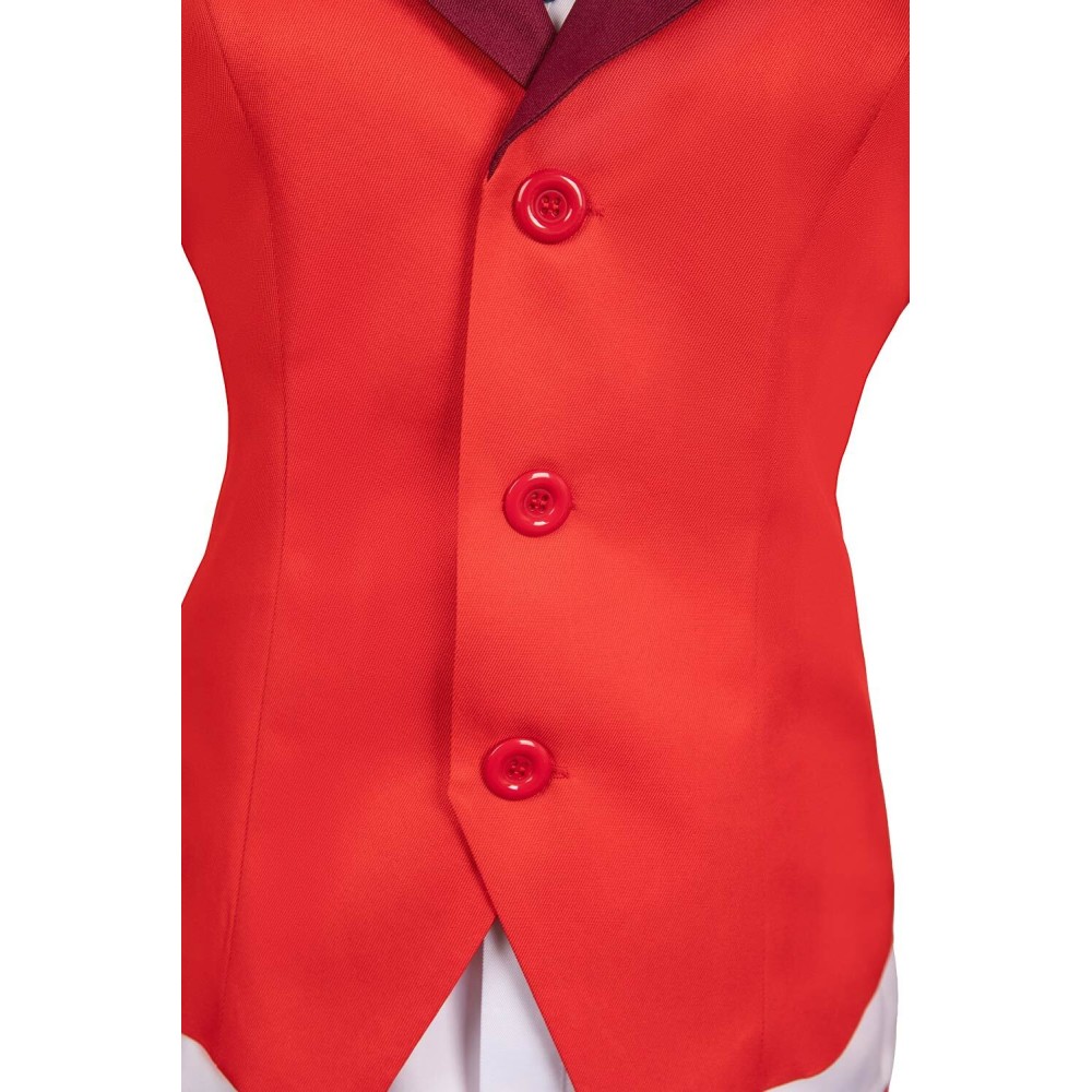 Hazbin Hotel Charlie Morningstar Suit Cosplay Costume Halloween Carnival Outfit