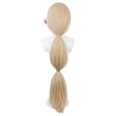 Hazbin Hotel Charlie Morningstar Yellow Wig Heat Resistant Synthetic Hair Accessories Cosplay Costume Halloween Carnival