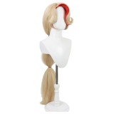 Hazbin Hotel Charlie Morningstar Yellow Wig Heat Resistant Synthetic Hair Accessories Cosplay Costume Halloween Carnival