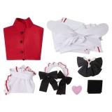 Hazbin Hotel Charlie Morningstar Maid and Butler Cafe Maiden Dress Party Cosplay Costume Halloween Carnival