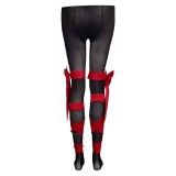 Hazbin Hotel Carmilla Carmine Maid and Butler Cafe Maiden Dress Set Party Cosplay Costume Halloween Carnival