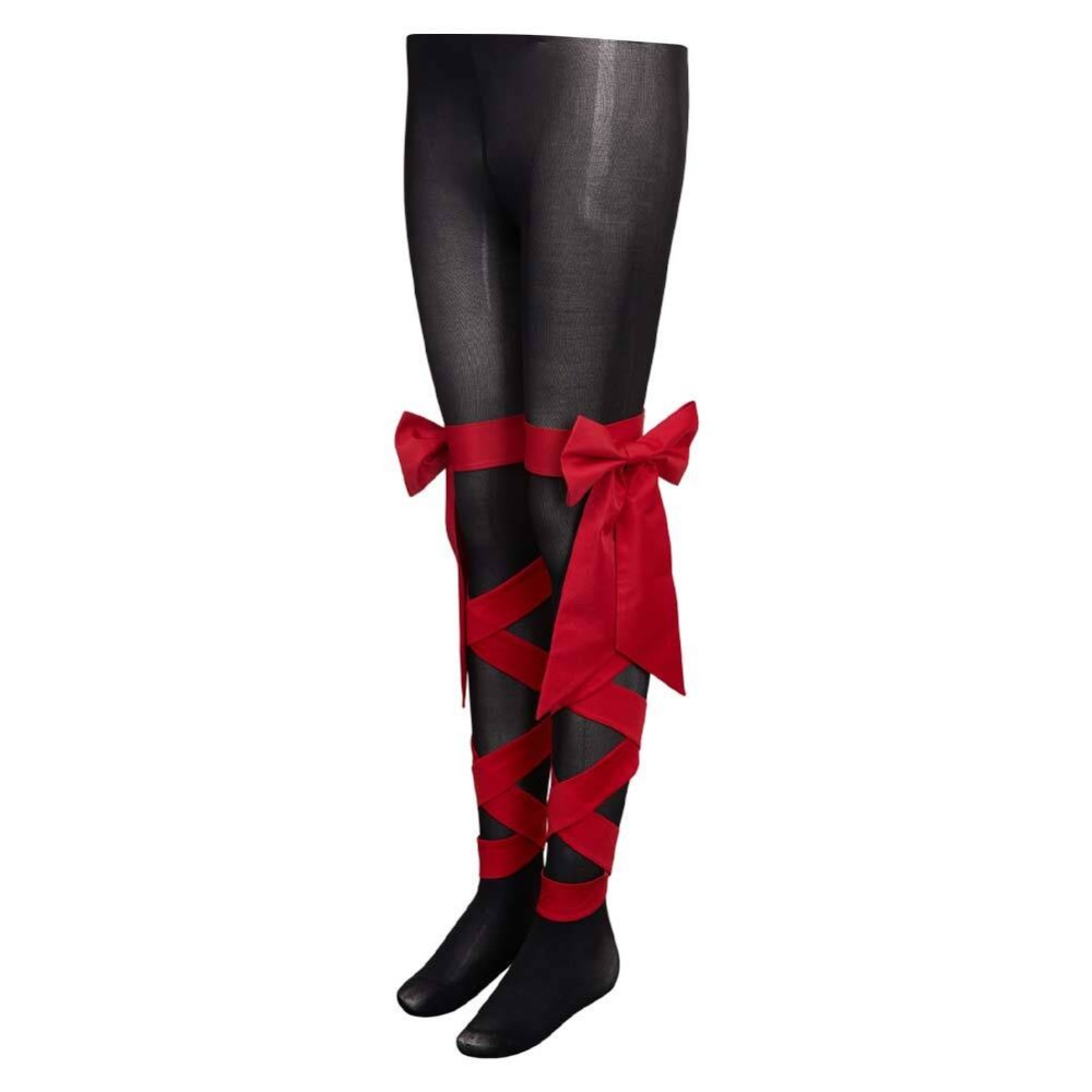 Hazbin Hotel Carmilla Carmine Maid and Butler Cafe Maiden Dress Set Party Cosplay Costume Halloween Carnival