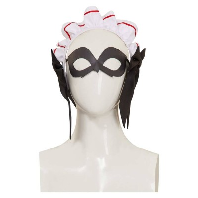 Hazbin Hotel Carmilla Carmine Maid and Butler Cafe Maiden Dress Set Party Cosplay Costume Halloween Carnival