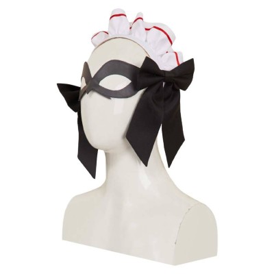 Hazbin Hotel Carmilla Carmine Maid and Butler Cafe Maiden Dress Set Party Cosplay Costume Halloween Carnival