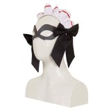 Hazbin Hotel Carmilla Carmine Maid and Butler Cafe Maiden Dress Set Party Cosplay Costume Halloween Carnival
