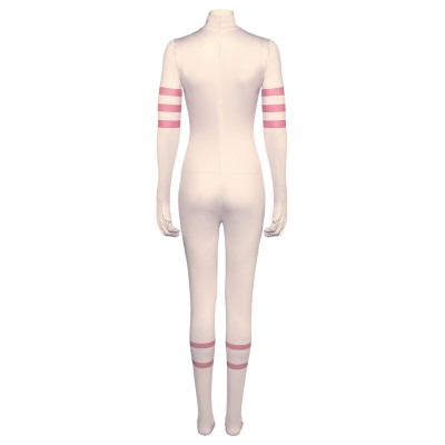 Hazbin Hotel Angel Dust Pink Jumpsuit Bodysuit Suit Cosplay Costume Halloween Carnival Outfit