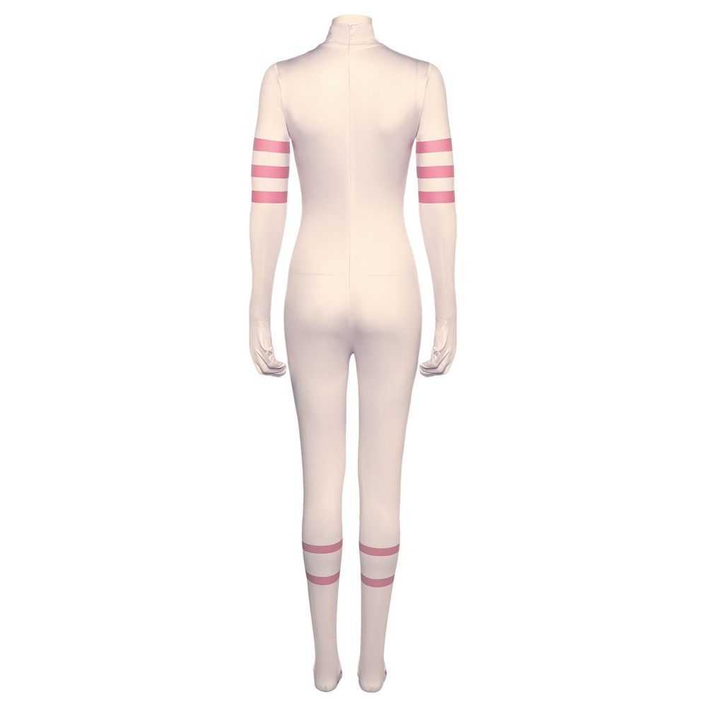Hazbin Hotel Angel Dust Pink Jumpsuit Bodysuit Suit Cosplay Costume Halloween Carnival Outfit