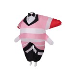 Hazbin Hotel Angel Dust Pink Inflatable Full Body Suit Suit Cosplay Costume Halloween Carnival Outfit