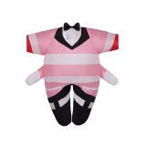 Hazbin Hotel Angel Dust Pink Inflatable Full Body Suit Suit Cosplay Costume Halloween Carnival Outfit