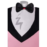 Hazbin Hotel Angel Dust Pink Inflatable Full Body Suit Suit Cosplay Costume Halloween Carnival Outfit