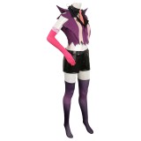 Hazbin Hotel Angel Dust Pink Combat Suit Suit Cosplay Costume Halloween Carnival Outfit