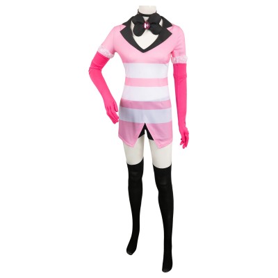 Hazbin Hotel Angel Dust Suit Cosplay Costume Halloween Carnival Outfit