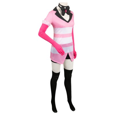 Hazbin Hotel Angel Dust Suit Cosplay Costume Halloween Carnival Outfit