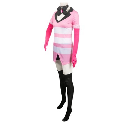 Hazbin Hotel Angel Dust Suit Cosplay Costume Halloween Carnival Outfit