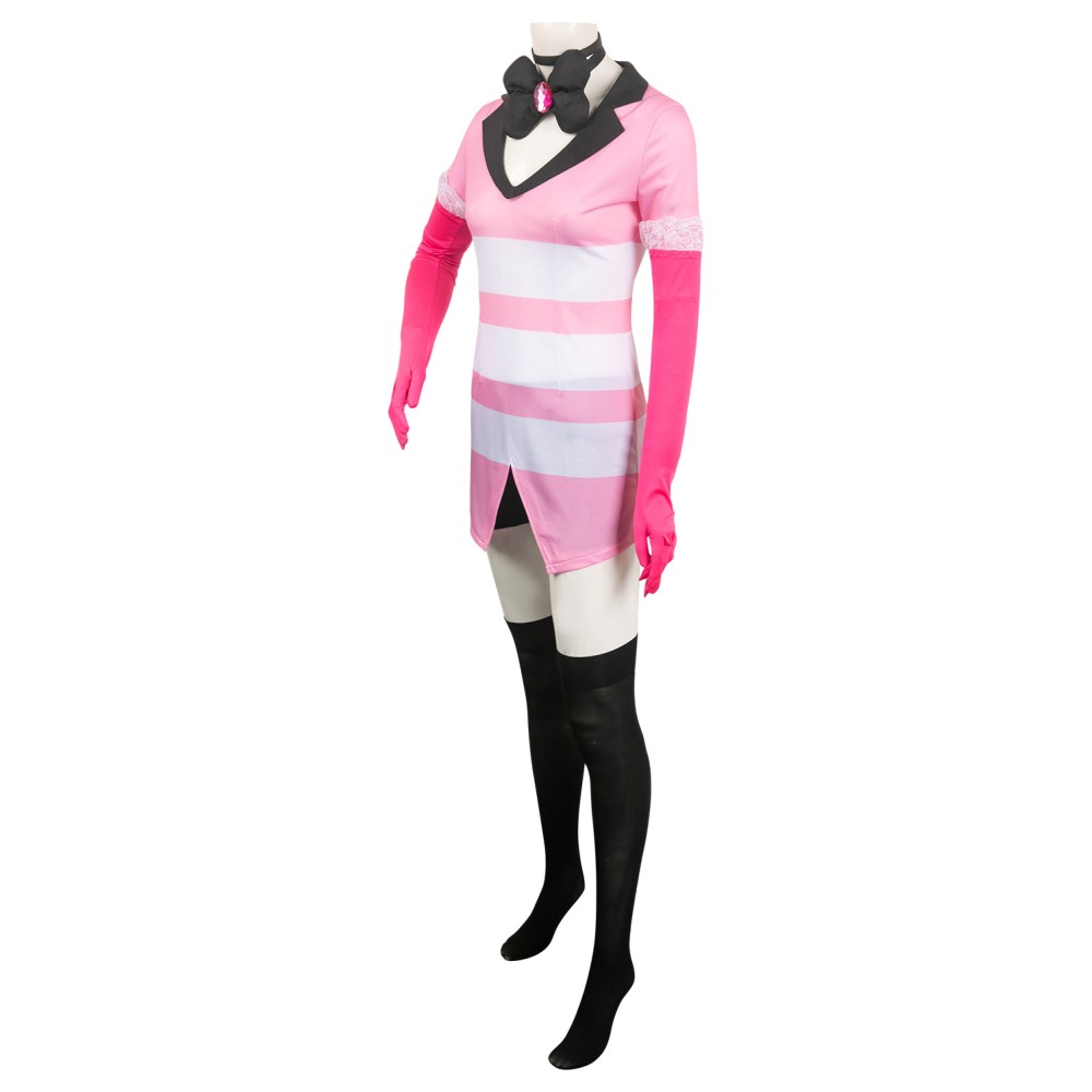 Hazbin Hotel Angel Dust Suit Cosplay Costume Halloween Carnival Outfit
