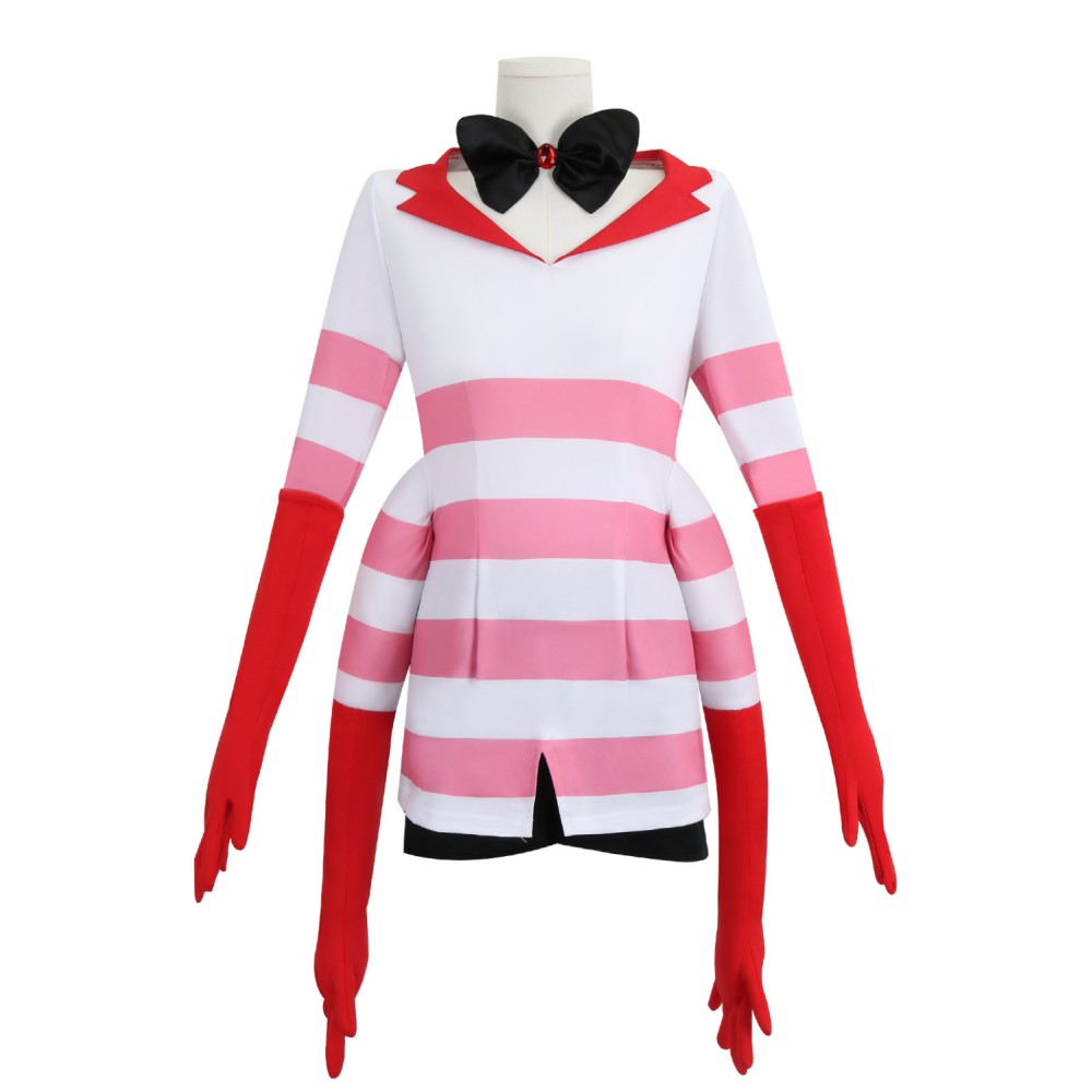 Hazbin Hotel Angel Dust Four-armed Version Full Set Suit Cosplay Costume Halloween Carnival Outfit