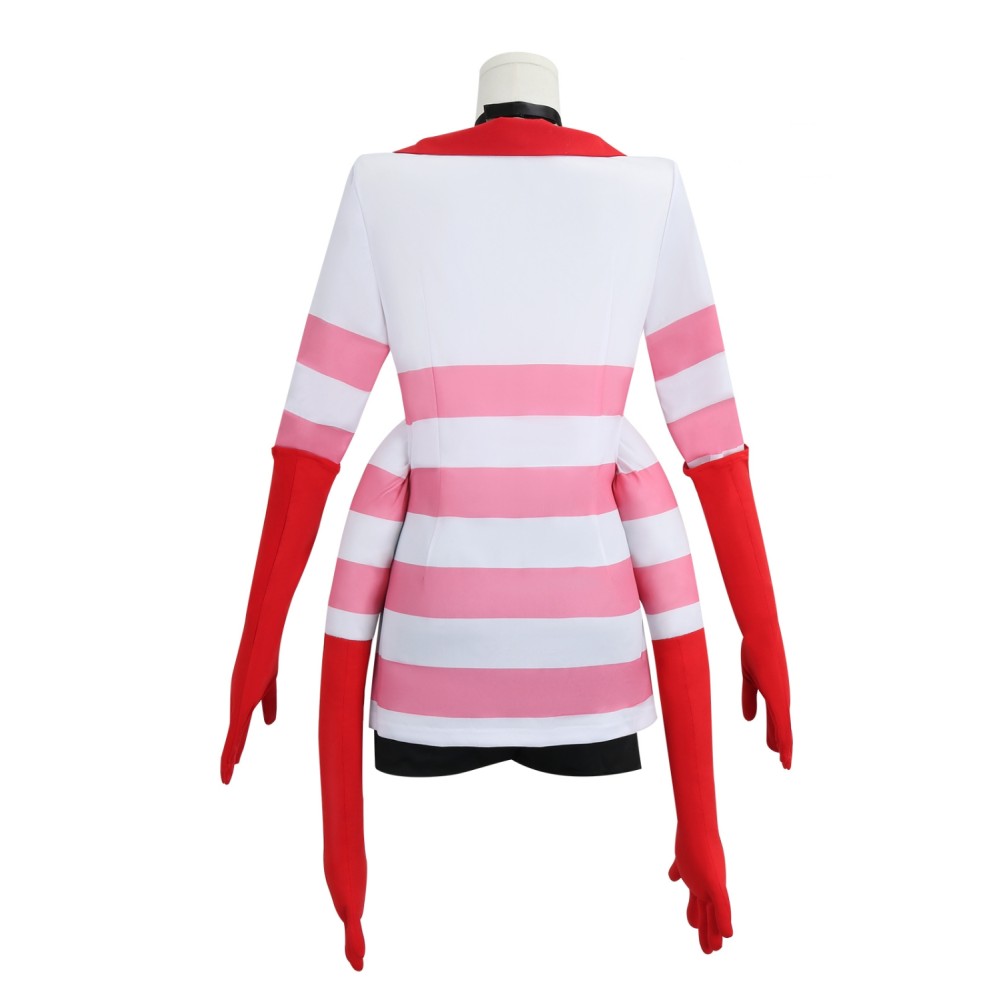 Hazbin Hotel Angel Dust Four-armed Version Full Set Suit Cosplay Costume Halloween Carnival Outfit