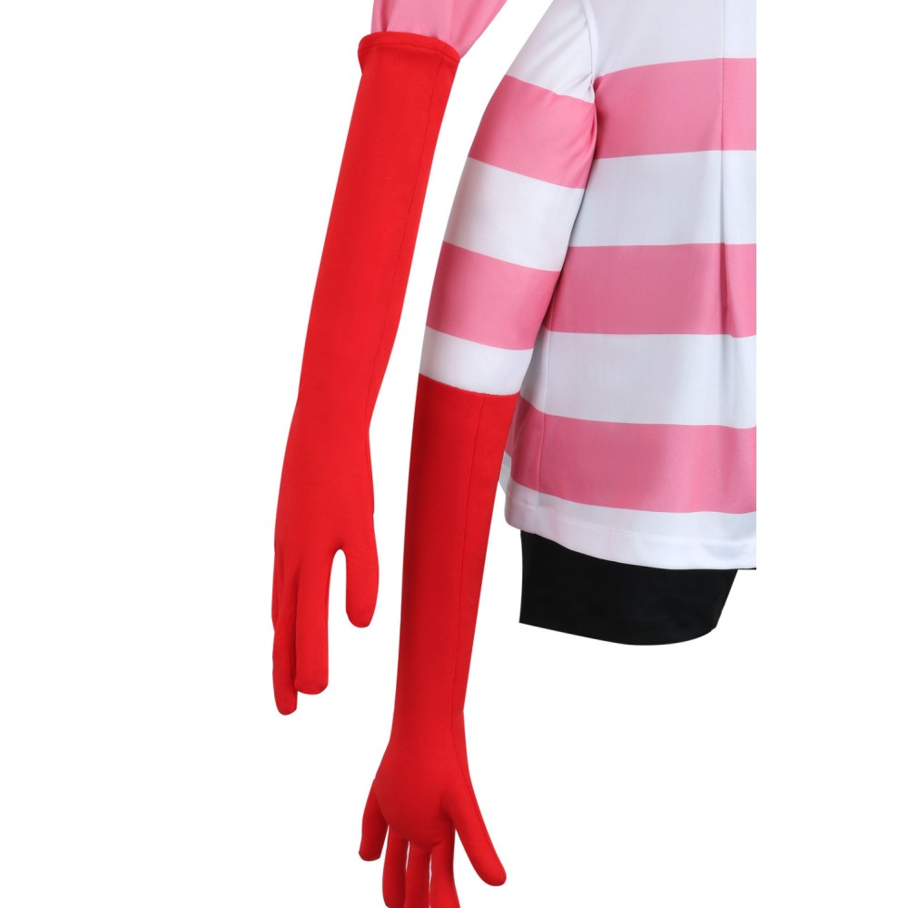 Hazbin Hotel Angel Dust Four-armed Version Full Set Suit Cosplay Costume Halloween Carnival Outfit