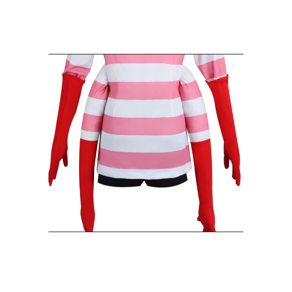 Hazbin Hotel Angel Dust Four-armed Version Full Set Suit Cosplay Costume Halloween Carnival Outfit