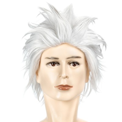 Hazbin Hotel Angel Dust Wig Heat Resistant Synthetic Hair Accessories Cosplay Costume Halloween Carnival