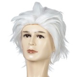 Hazbin Hotel Angel Dust Wig Heat Resistant Synthetic Hair Accessories Cosplay Costume Halloween Carnival