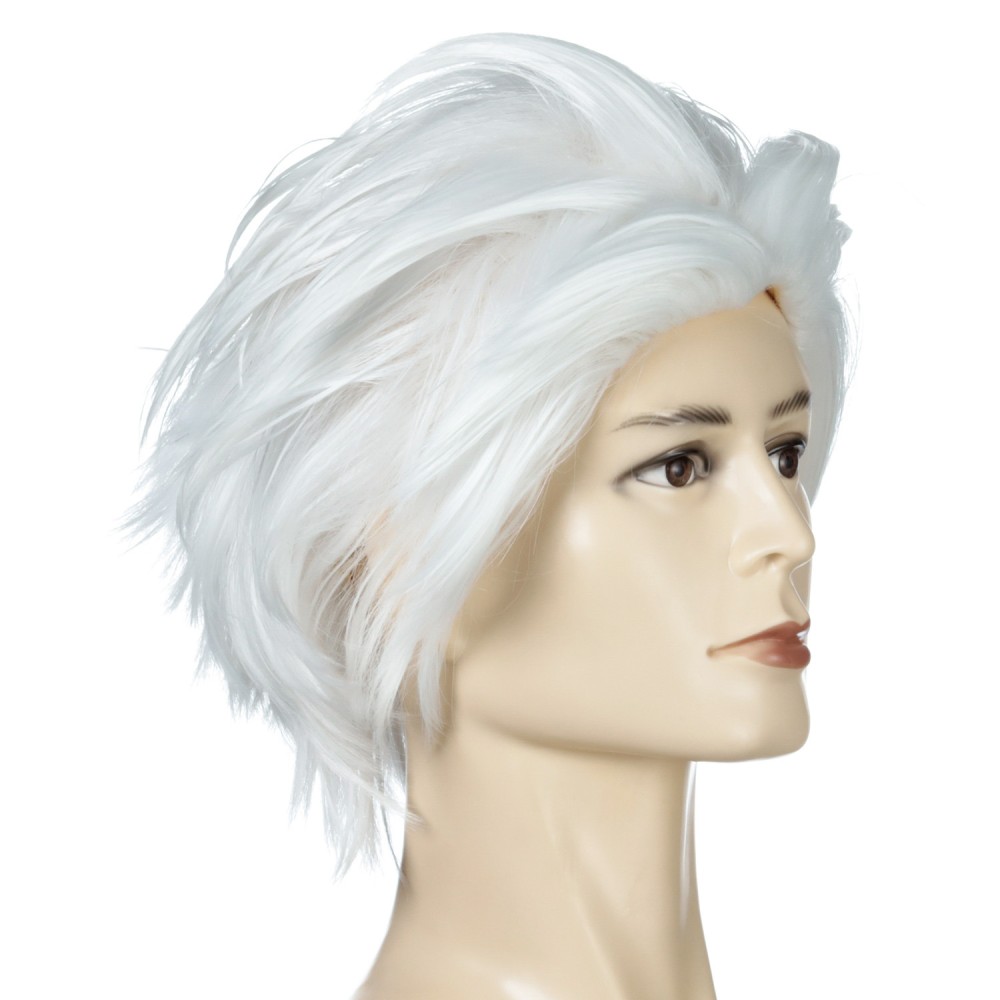Hazbin Hotel Angel Dust Wig Heat Resistant Synthetic Hair Accessories Cosplay Costume Halloween Carnival