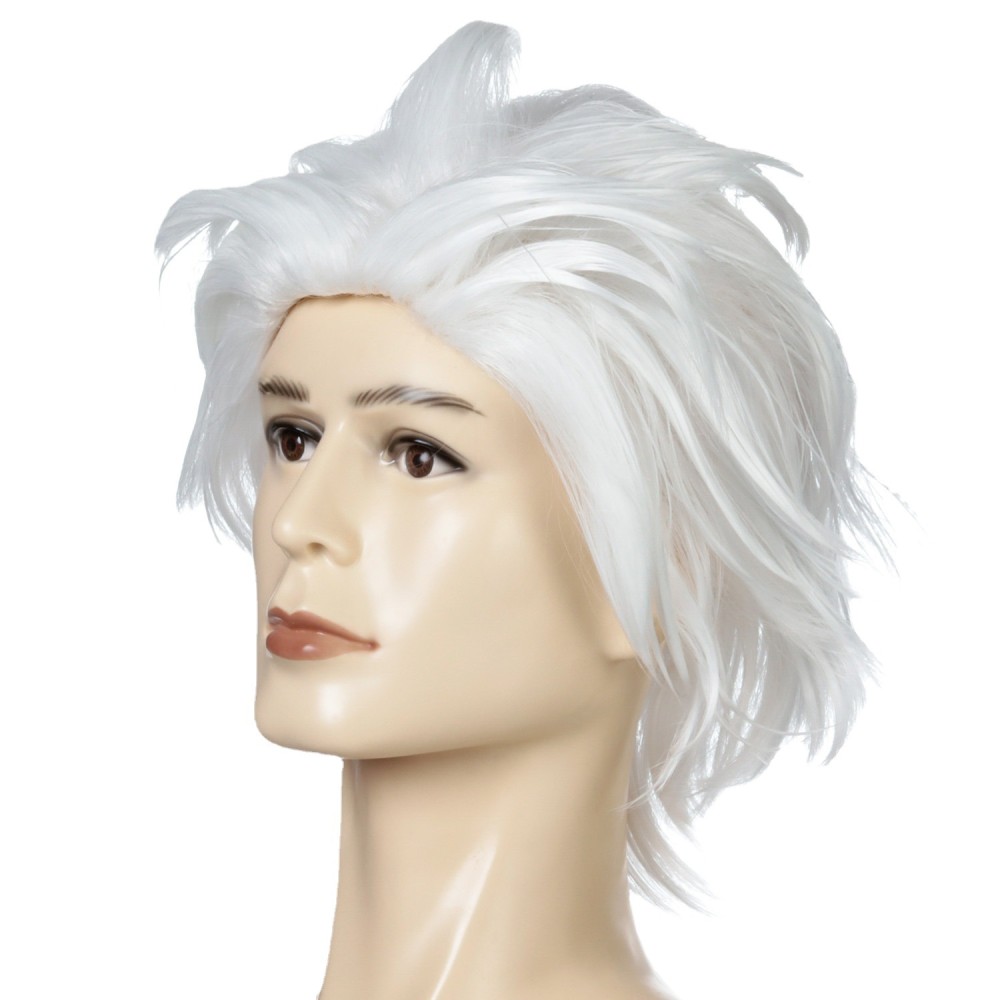 Hazbin Hotel Angel Dust Wig Heat Resistant Synthetic Hair Accessories Cosplay Costume Halloween Carnival