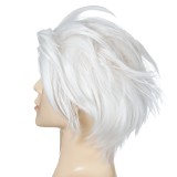 Hazbin Hotel Angel Dust Wig Heat Resistant Synthetic Hair Accessories Cosplay Costume Halloween Carnival