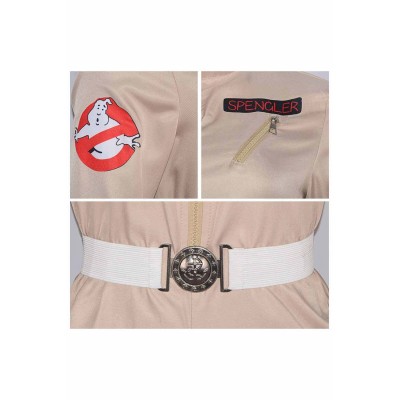 Ghostbusters 2024 The Spengler Family Women Uniform Jumpsuit Suit Cosplay Costume Halloween Carnival Outfit