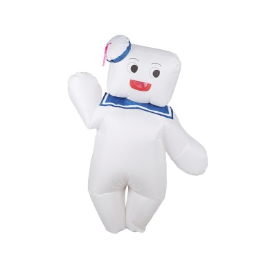Ghostbusters 2024 Stay Puft Marshmallow Man Inflatable Suit Cosplay Costume Halloween Carnival Outfit
