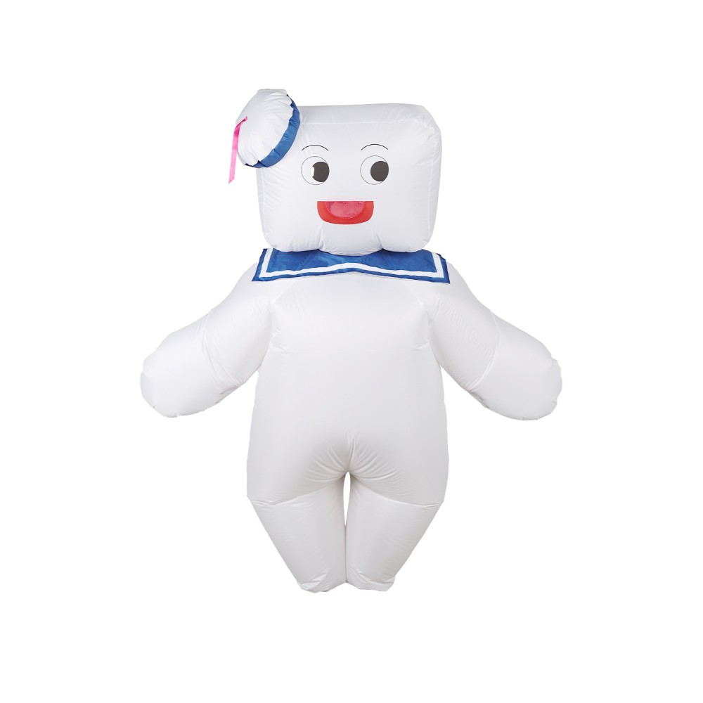 Ghostbusters 2024 Stay Puft Marshmallow Man Inflatable Suit Cosplay Costume Halloween Carnival Outfit