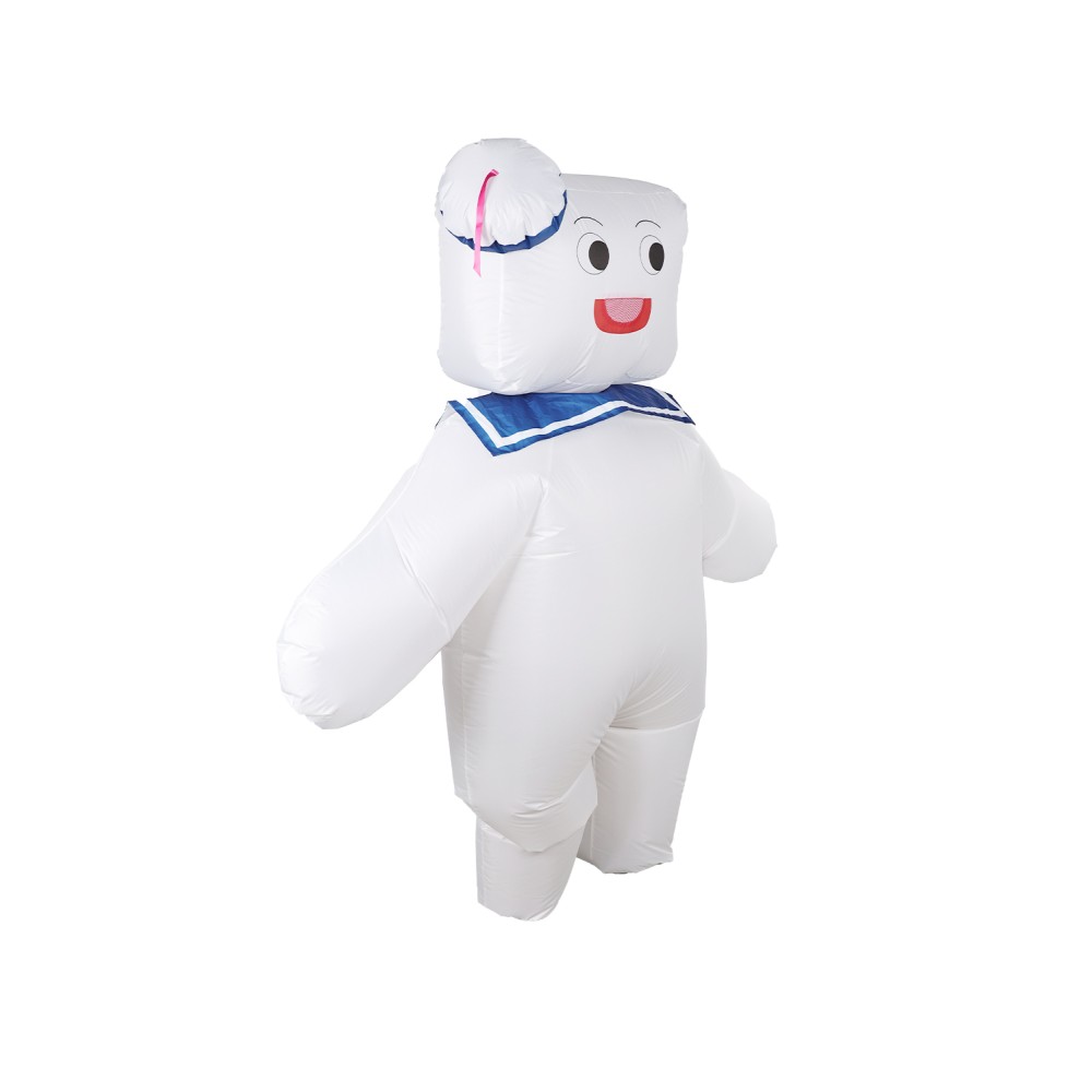 Ghostbusters 2024 Stay Puft Marshmallow Man Inflatable Suit Cosplay Costume Halloween Carnival Outfit