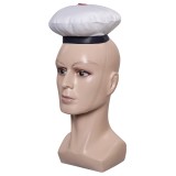 Ghostbusters 2024 Stay Puft Marshmallow Man White Navy Hat Cap Accessories Cosplay Costume Halloween Carnival