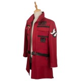 Ghostbusters 2024 Phoebe Red Coat Suit Cosplay Costume Halloween Carnival Outfit