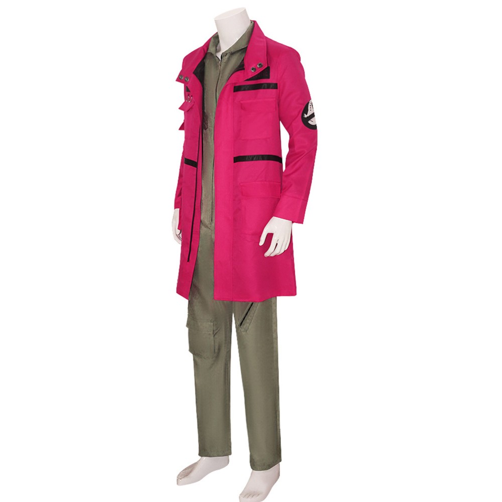 Ghostbusters 2024 New Generation Grooberson Pink Team Uniform Suit Cosplay Costume Halloween Carnival Outfit