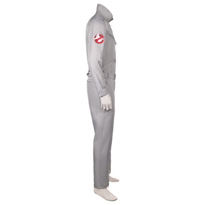 Ghostbusters 2024 Dr. Peter Venkman Grey Classic Jumpsuit Suit Cosplay Costume Halloween Carnival Outfit