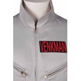 Ghostbusters 2024 Dr. Peter Venkman Grey Classic Jumpsuit Suit Cosplay Costume Halloween Carnival Outfit