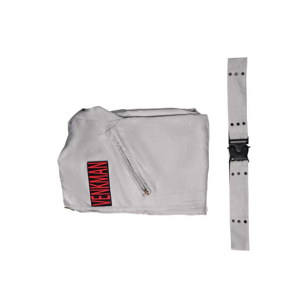 Ghostbusters 2024 Dr. Peter Venkman Grey Classic Jumpsuit Suit Cosplay Costume Halloween Carnival Outfit