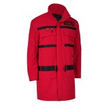 Ghostbusters 2 Grooberson Red Team Uniform Jacket Suit Cosplay Costume Halloween Carnival Outfit