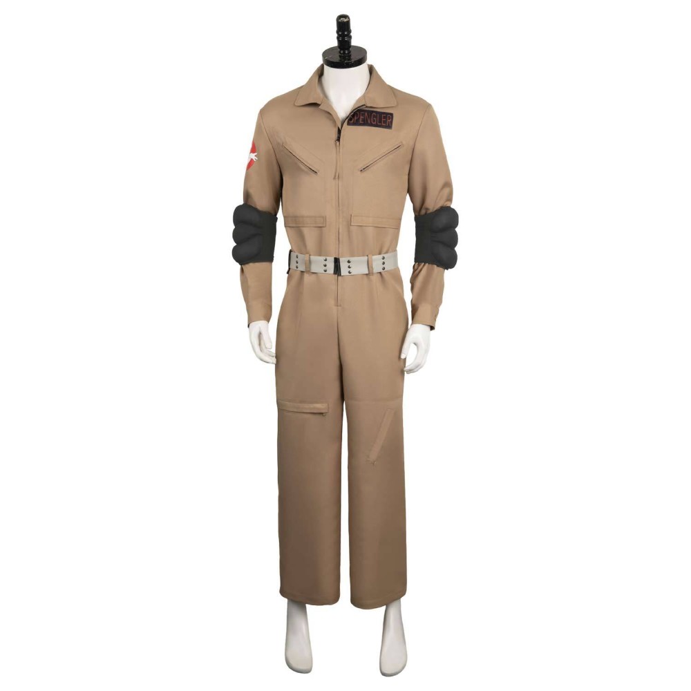 Ghostbusters 2024 Trevor Khaki Suit Suit Cosplay Costume Halloween Carnival Outfit