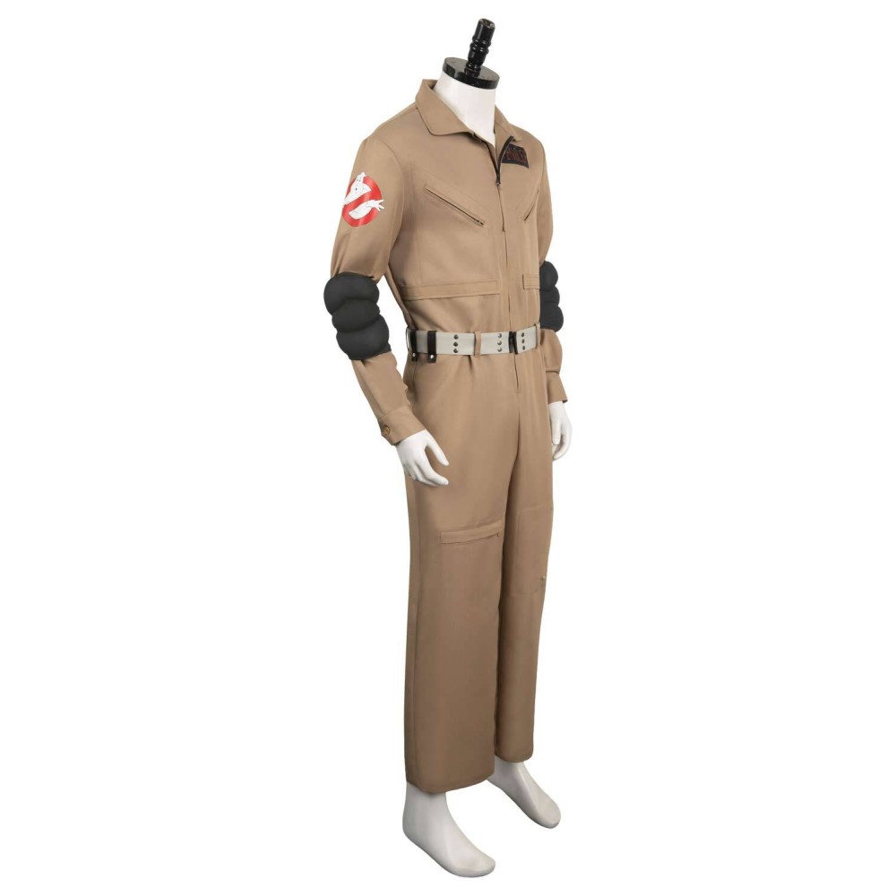 Ghostbusters 2024 Trevor Khaki Suit Suit Cosplay Costume Halloween Carnival Outfit