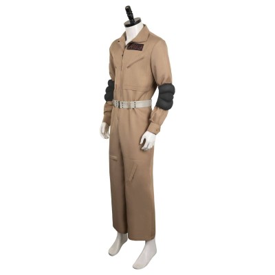 Ghostbusters 2024 Trevor Khaki Suit Suit Cosplay Costume Halloween Carnival Outfit